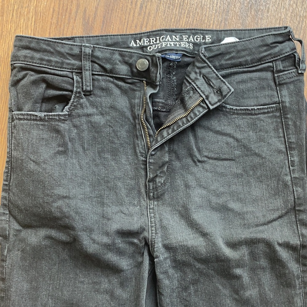 Barley worn high rise jeggings - Picture 2 of 5